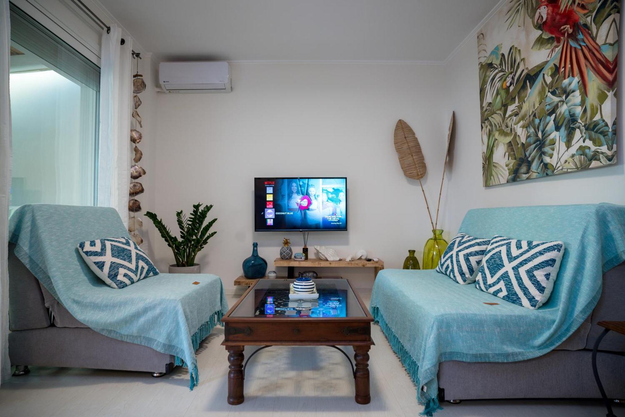 Coconut Blue Apartman Itéa Kültér fotó