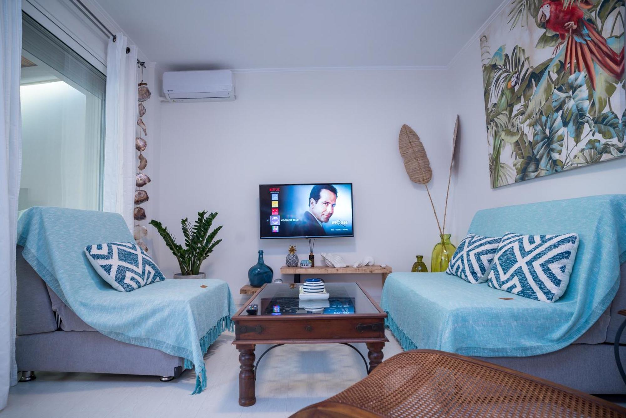 Coconut Blue Apartman Itéa Kültér fotó